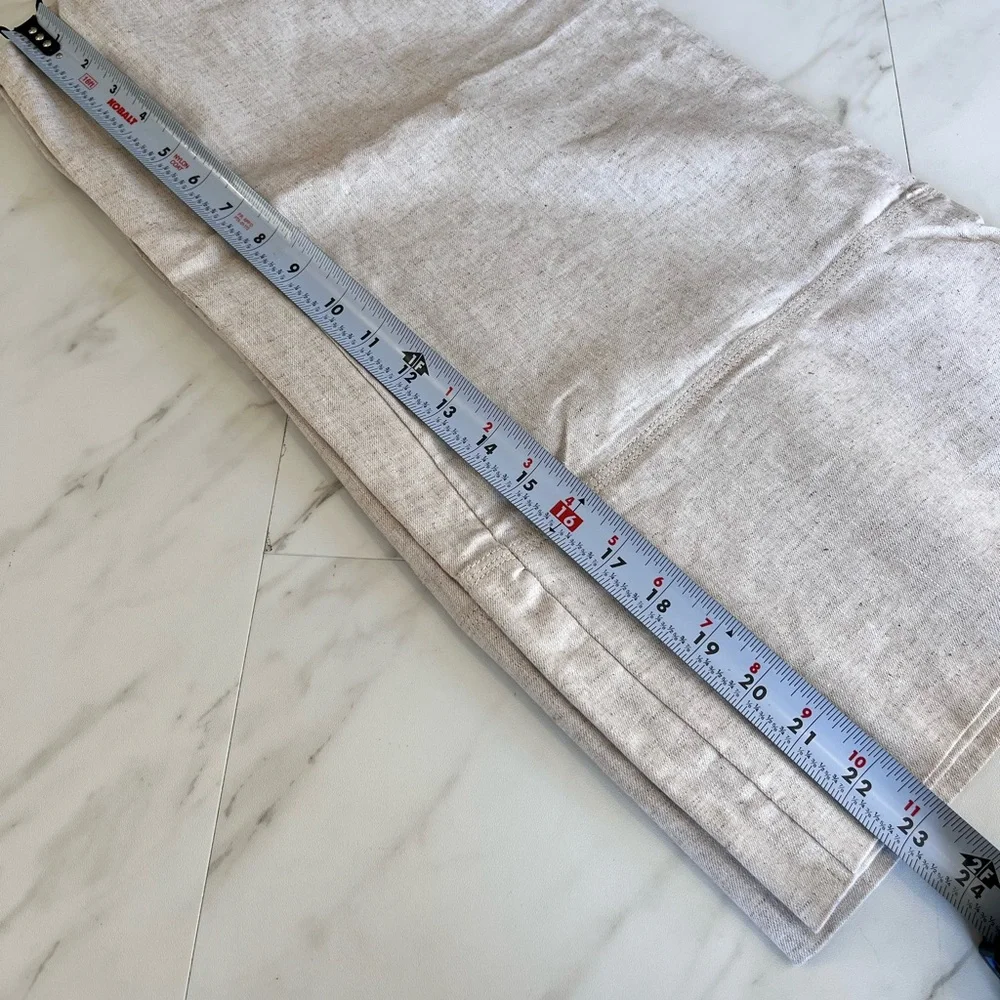 NWT Banana Republic Wide Leg Cropped Linen Blend Pant Size XXS